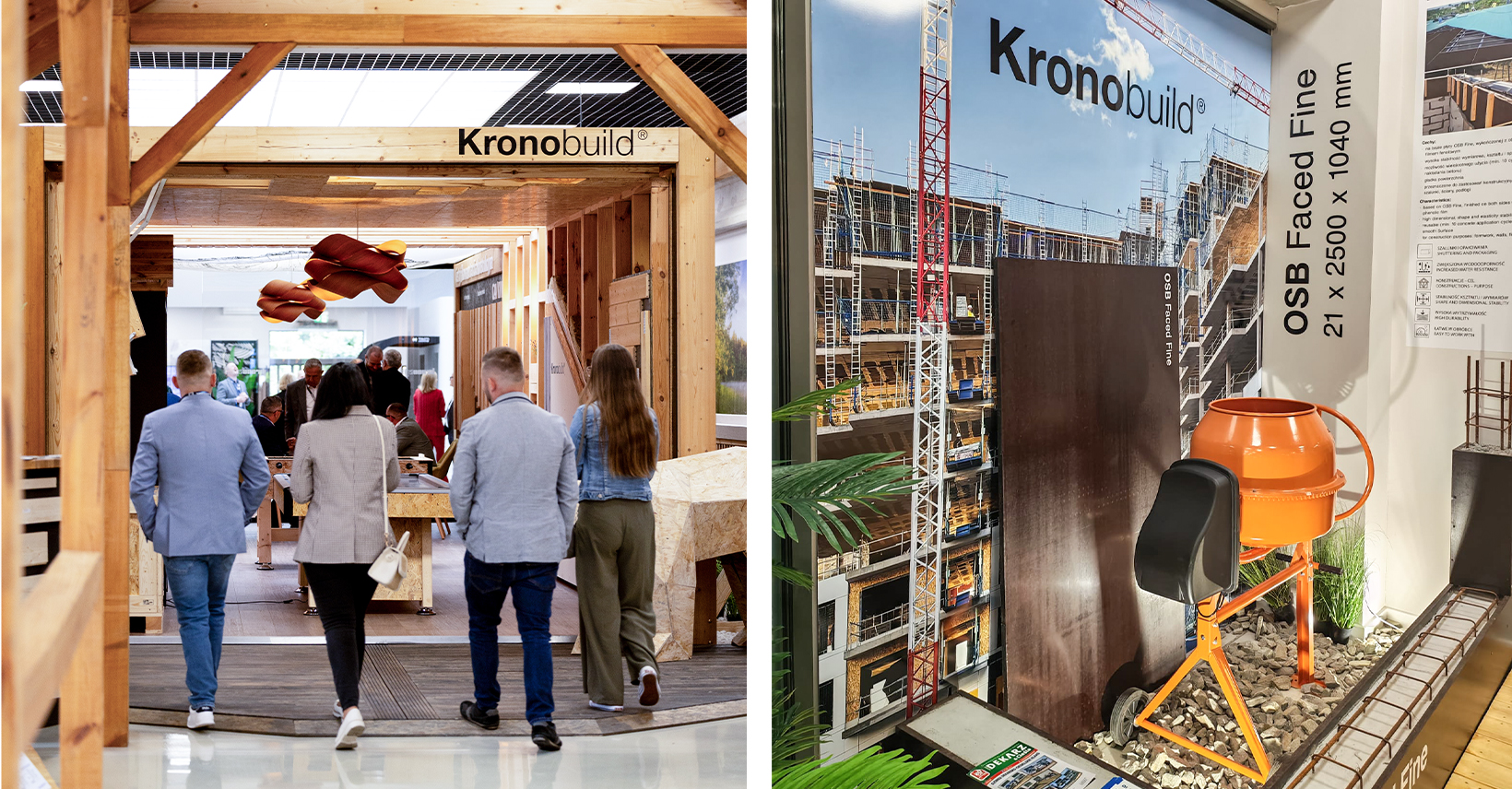 Construction and interior material innovations Faced black MDF wall panels, unicolor woodgrains, Rocko Tiles developments, structural lumber in lengths up to 13.5 meters, P6 particleboard, and pellets create new opportunities for the professionals.