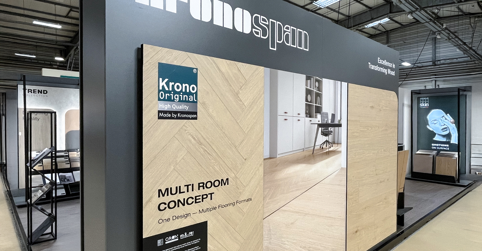 Kronospan reinforce its position as a partner for wood-based solutions Materials and eco-friendly offerings that align with current trends