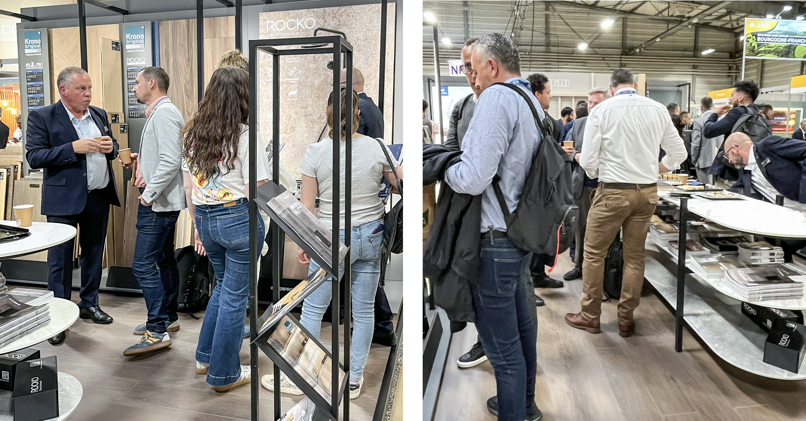 Portfolio for furniture, flooring, facades, and wall cladding Wood-based panels can meet the evolving requirements of the French market